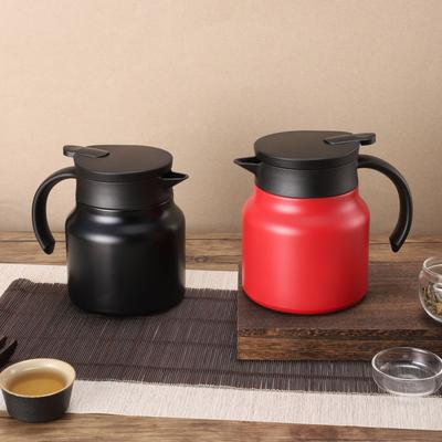 Stainless Steel Heat Preservation Mug Coffee Pot Old White Tea Stew Pot Heat Preservation Mug Tea Pot Teapot Ceramic Kettle Set