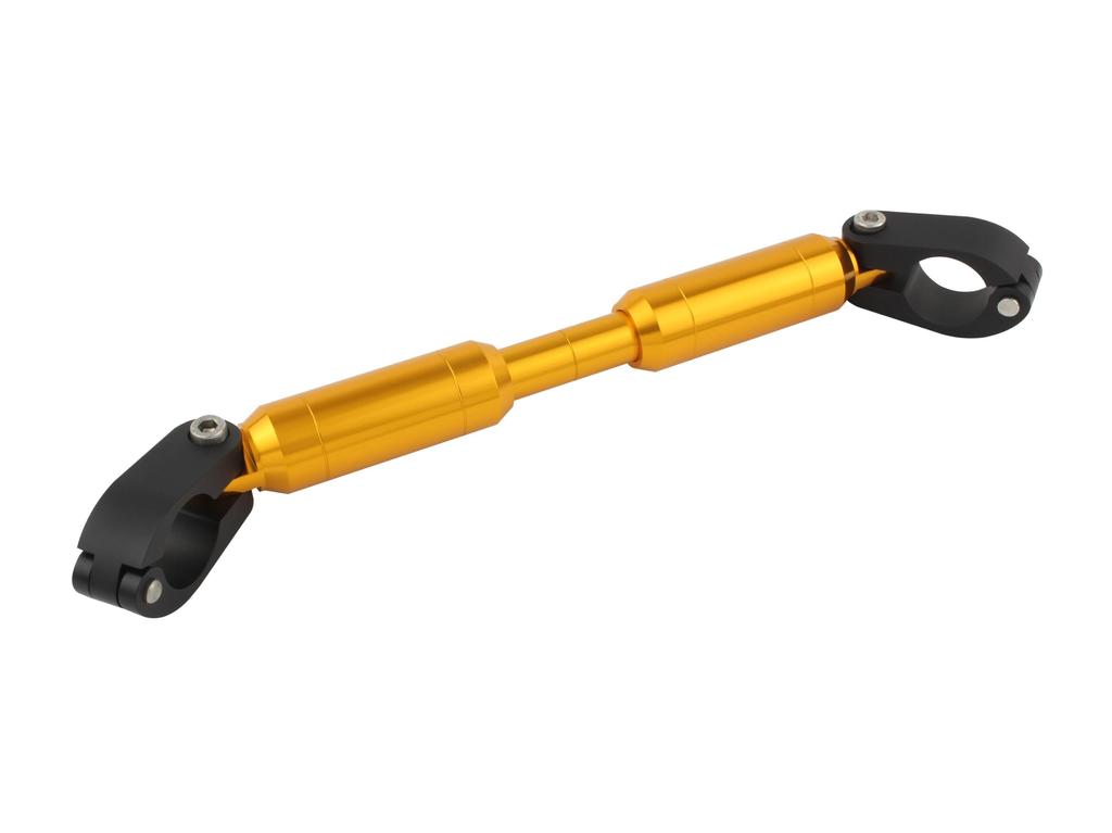 POSH FAITH Adjustable Handlebar Brace Adjustable Shaft Kit, Length 147-228mm, Gold, 030367-04