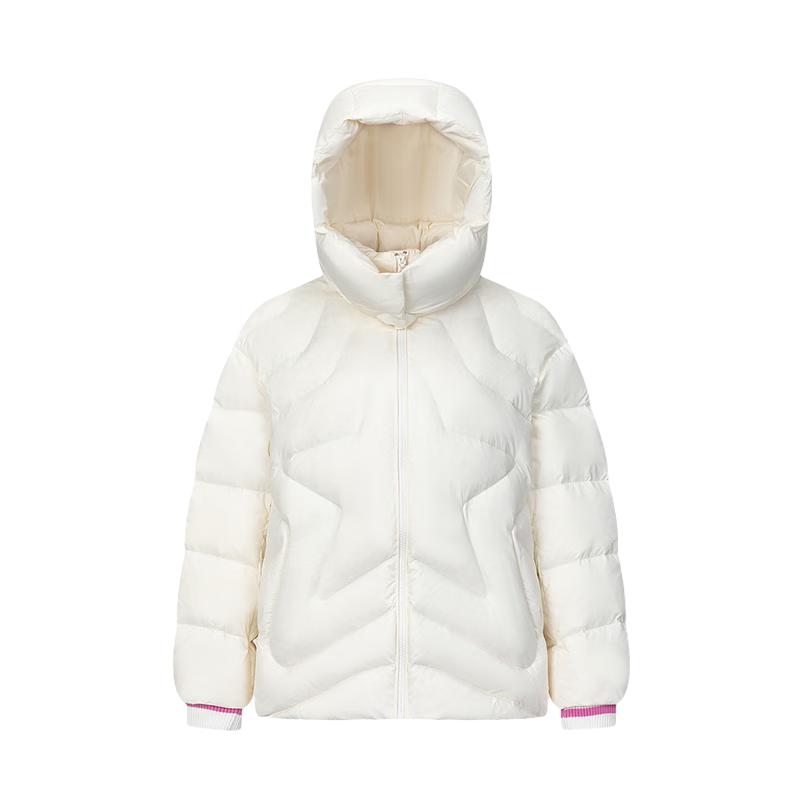 

Women s Detachable Hooded Duck Down Puffer Jacket 160/84A
