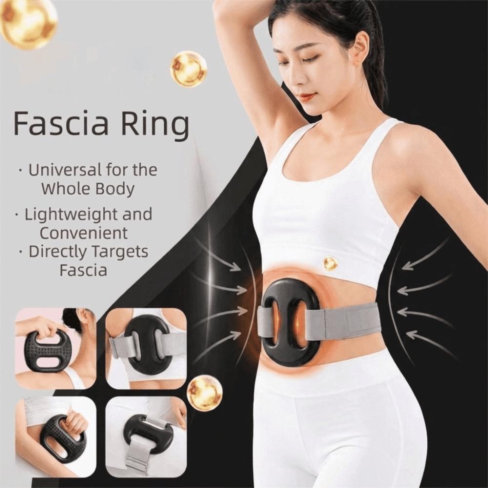 Multifunctional Fascia Ring Deep Tissue Fascia Massager Muscle Handheld Massager Muscle Relaxation