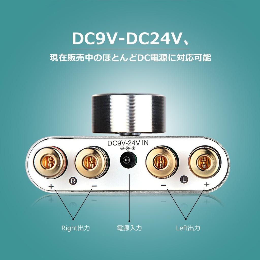 Nobsound Pro Amplificador de potência Bluetooth 50W x 2 Amplificador Alto-falante HiFi Áudio Sem fonte de alimentação NS-01G (Prata)