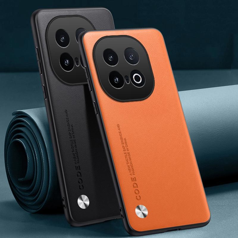 Luxury PU Leather Case For Vivo iQOO 13 Back Cover Matte Silicone Shockproof Full Protection Phone Case For iQOO13 5G Coque