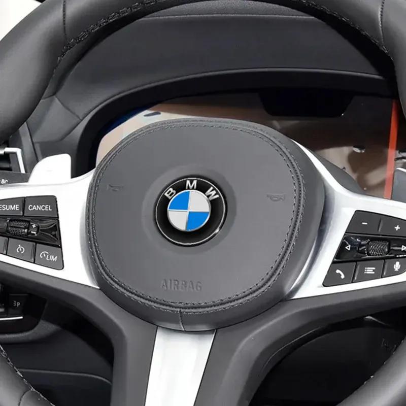 1 szt. 45mm Emblemat Naklejka na Kierownicę Samochodową Auto-Styling Dla BMW E36 E46 E53 E90 E60 E61 E93 E87 X1 X3 X5 X6 F30 F20 F10