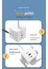 Magic Cube Multifunctional Converter: Remote Control Night Light, Socket Adapter, and Bedside Lamp Power Strip