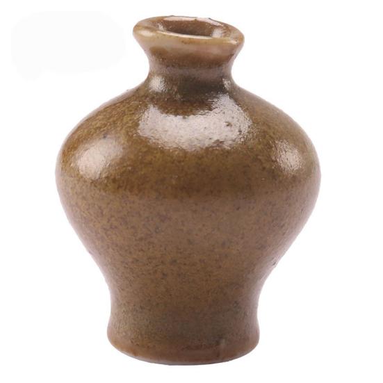 

1:12 новых красивых прочных кукольных домиков, миниатюрная ваза, декор гостиной для микроландшафта