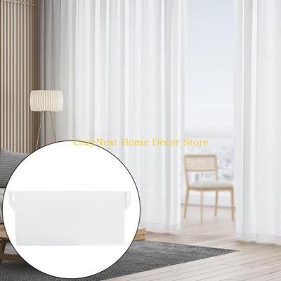 92MF Set of 10 Vertical Blind Replacement Weights Durability Plastic Slats White