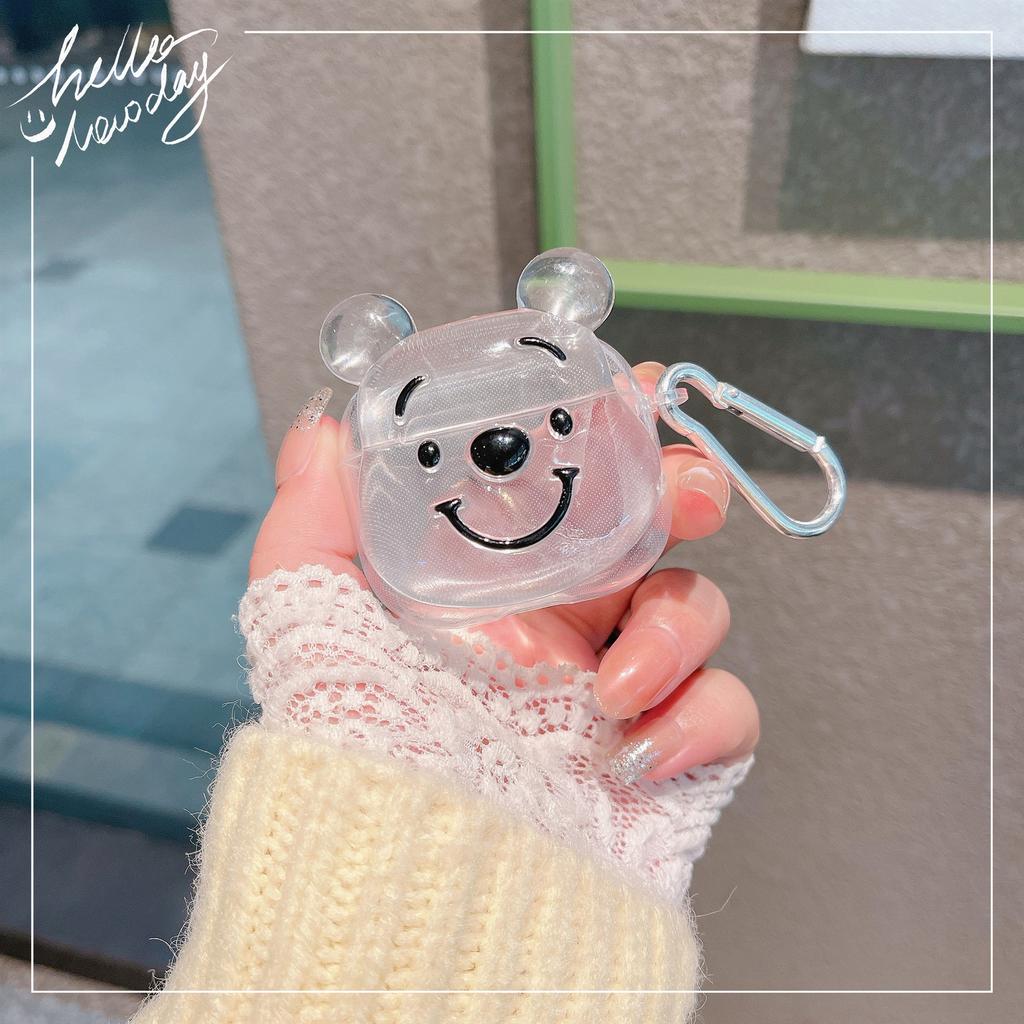 Applicable AirPods 1 Protective Case Cute Cartoon Silicone 1st Generation 1st Generation 4th Generation New 3rd Generation Apple Wireless Earphone Cas