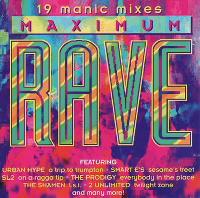 CD VARIOUS - Maximum Rave  077778037521,CD EMI 1992 UK Dance & Electronica Used