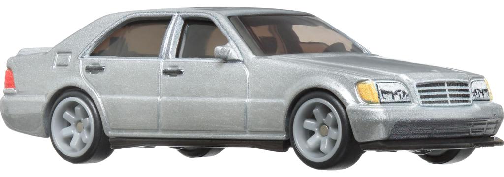 Hot Wheels Fast & Furious - Mercedes-Benz 500 SEL Vehicle Toy, Silver, for Ages 3 and Up, HRT94