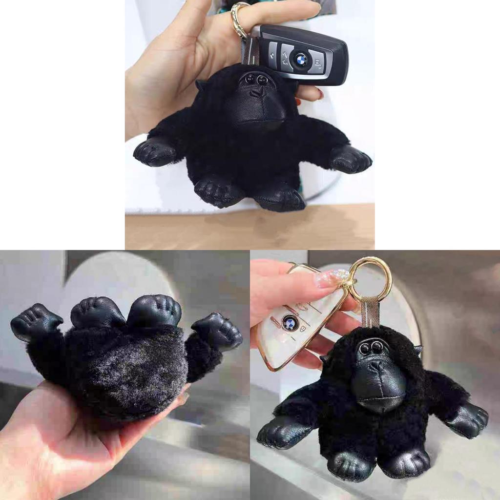 Cuter Chimpanzee Keychain Soft Plush Toy Gift For Kids And Friends