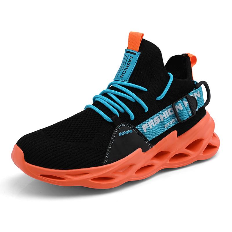 Levné Zelené Síťované Pánské Prodyšné Běžecké Sportovní Boty Lehké Měkké Atletické Pánské Tenisky Unisex Do Tělocvičny Pánské Boty Velikost 46