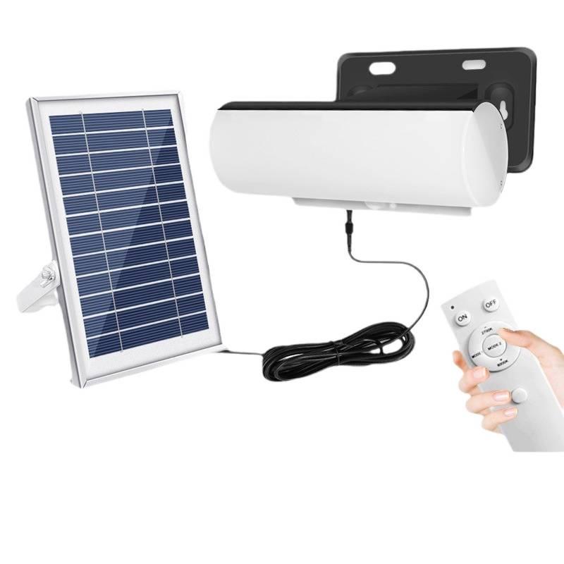 Three-Color Solar Induction Wall Light: Waterproof Indoor/Outdoor Garden & Courtyard Lighting