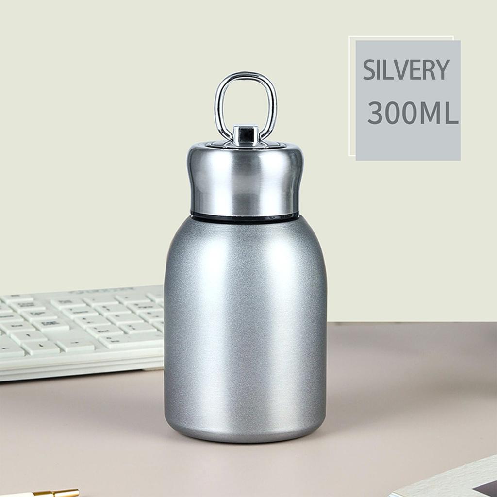 Frosted Puffy Pot Belly Cup 304 Stainless Steel Male And Female Students Vacuum Vacuum Cup Gift Pocket Cup 10.5 Oz