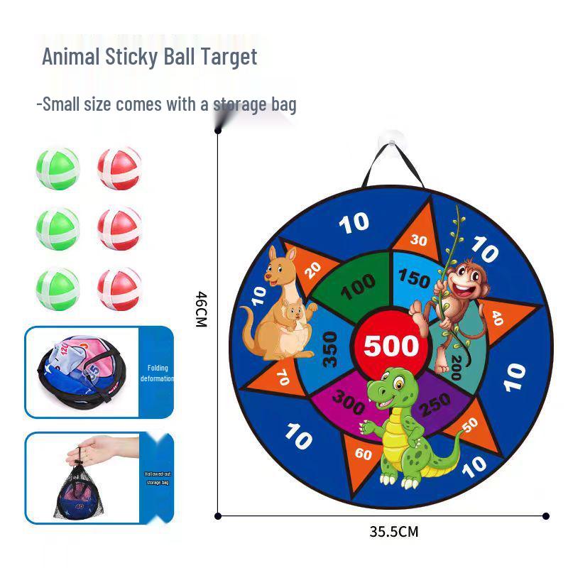 

Kids Sticky Ball Disc Game Set - Early Childhood Sports & Educational Toy