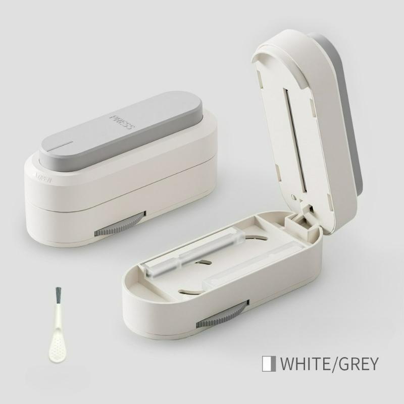Portable halves Pill Cutter and Storage Box Reusable Medicine Containers Medicine Storage with Accurate Pill Alignment