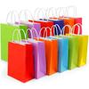 12/32 Stuks Papieren Cadeautassen met Handvatten, Feest Bedankzakjes, Kleine Cadeautassen met Handvatten, Feestzakjes, Goodie Bags voor Verjaardag, Knutselen, Bruiloft, Feestartikelen