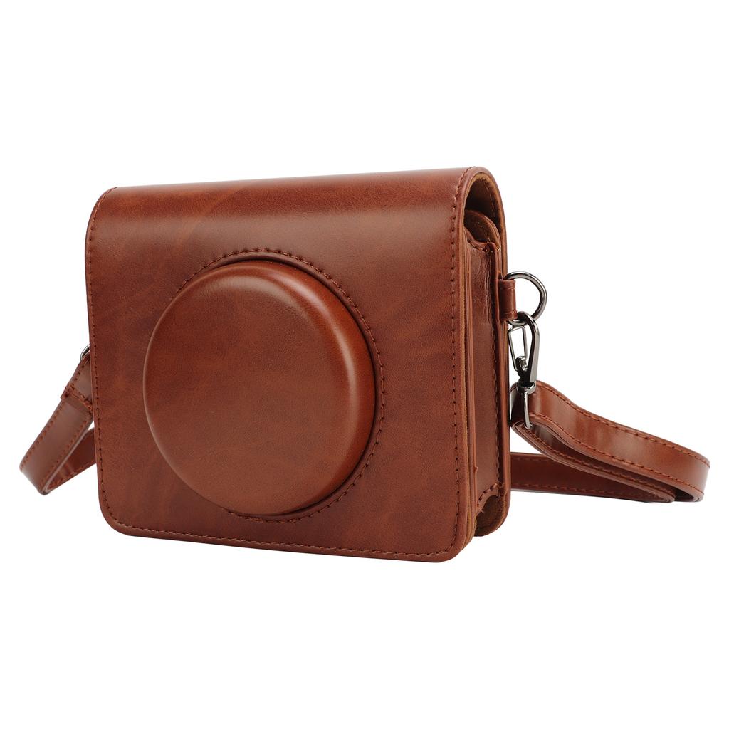 Instant Digital Camera Bag Adjustable Detachable PU Leather Vintage Camera Bag For C300R