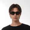 Celine Logo Cat Eye Sonnenbrille Herren Sonnenbrille Schwarz CL40279U5701A