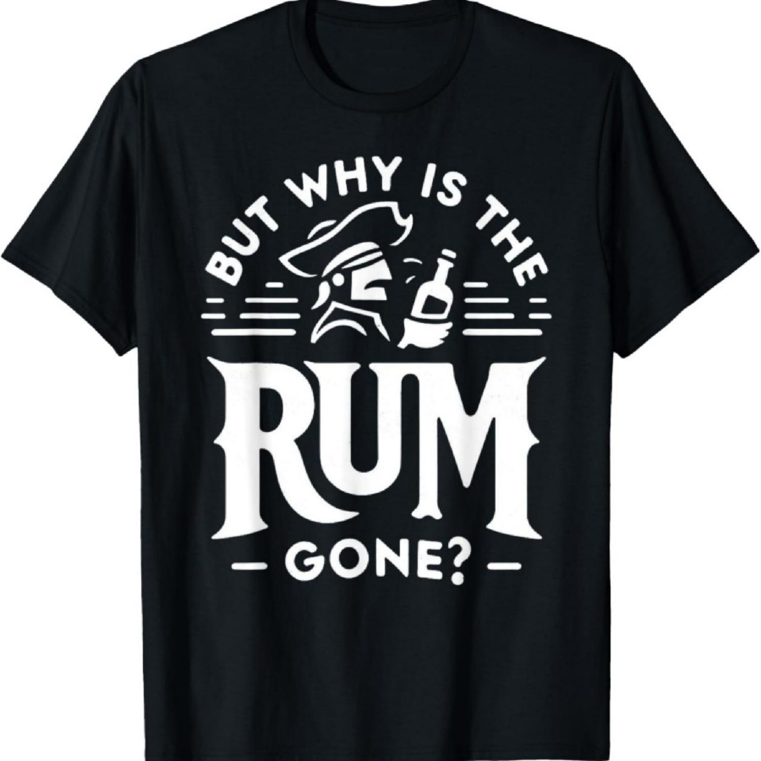 пиратская цитата, но почему ром кончился футболка XXXXXL чёрный