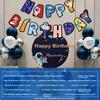 Domeyi Birthday Scene Decoration Boy Girl Birthday Balloon Set Luxury Latex Balloon Set with Lights