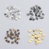 40pcs 8mm Heart Shape Buttons DIY Mini Ultra-small Buckles Metal Shoes Buckle For 1/6 Clothing Buckles Accessories