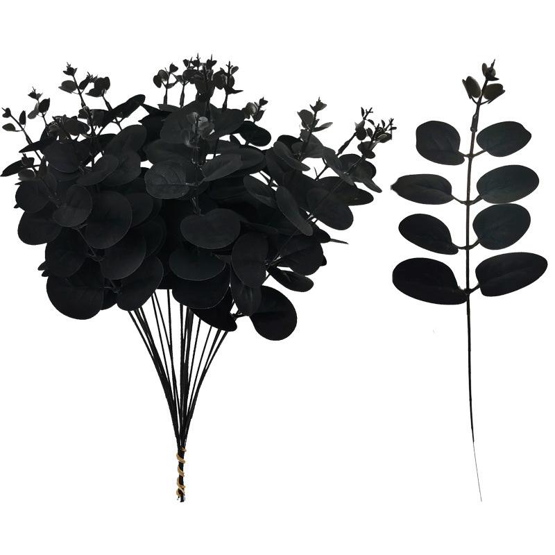 

5/10/20 шт. стеблей листьев эвкалипта, зеленые искусственные растения для украшения гостиной, свадебные вазы для невесты, букет цветов, декор 5PCS