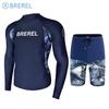 Mens Long Sleeve Rash Guard UV Protection Quick Dry Swimwear Snorkeling Surfing Diving Pool Spa
