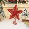 New Year 2025 Tree-Top Star Navidad Xmas Tree Ornament New Christmas Tree Topper