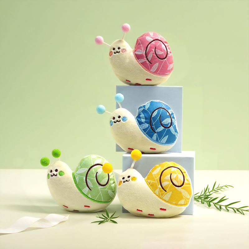 Cute Snails Interactive Toys For Small Large Dogs Bite Resistant Chew Toy Pets Accessories