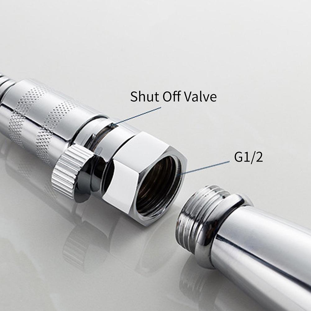 Buy 1 Pc Full Brass G1/2" Flow Quick Control ShutOFF Valve For Shower