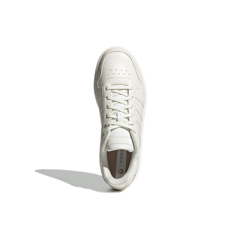 Adidas Neo Hoops 2.0 Synthetic Leather Floral Comfortable Durable Low-Top Retro Basketball Shoes Women sneaker White EF0122