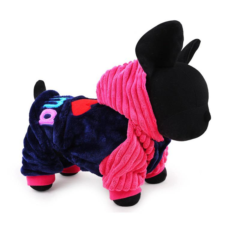 

Autumn/Winter Cotton Four-Legged Dog Outfit Medium