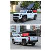 Reiseversion 1/24 TOYOTA Tacoma Legierung Pickup Automodell Diecast Metall Geländefahrzeuge Automodell Ton und Licht Kinderspielzeug Geschenk