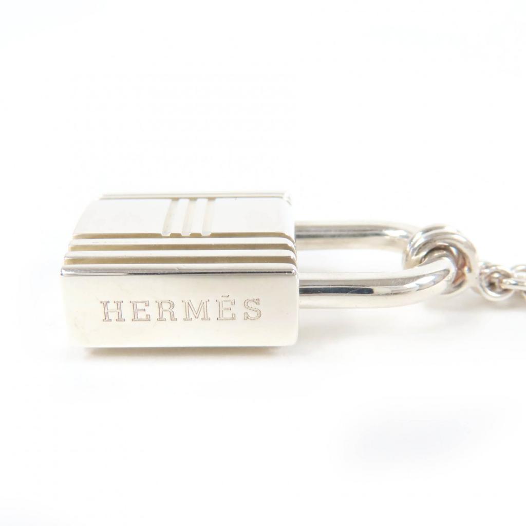 Excellent HERMES Necklace Cadena Necklace Pendant Accessories Silver AG925 Women Used