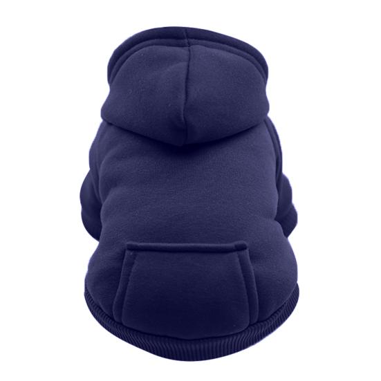 Puppy Pet Hooded Sweatshirt Autumn Winter Two-legged Pocket Cat Dog Clothes