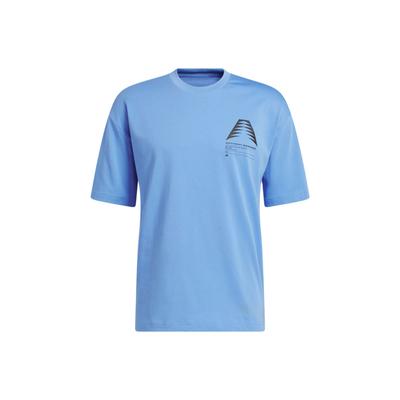 adidas X Anthony Edwards Gfx Schematic Edwards Series Crew Neck Knit Loose Short Sleeve T-Shirt Men Tops JM2681
