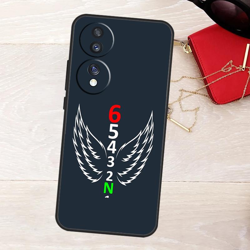 Motorcycle Heartbeat Case For Honor 200 400 Pro 50 70 90 Lite X9a X9b X9c X9d X8a X8b X8c Magic 5 6 7 8 Pro Cover