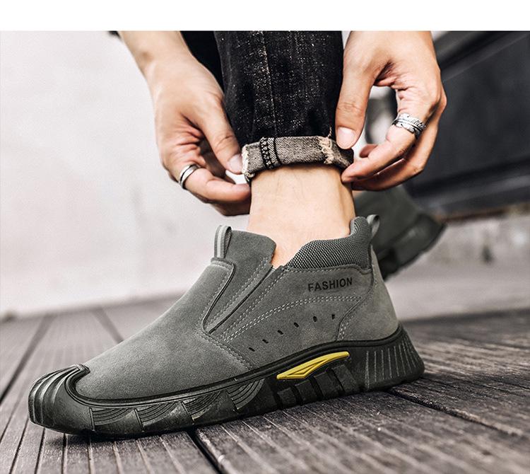 Pánské zimní zateplené pracovní boty: Prodyšná, Pohodlná, Trendy, Ležérní, Všestranná Venkovní Obuv