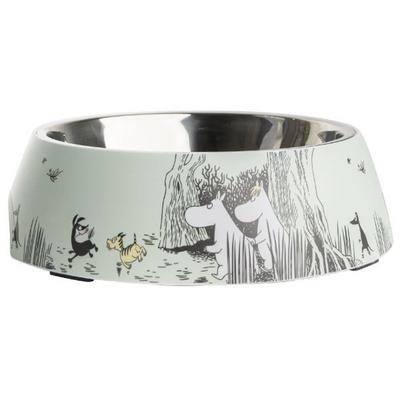 Muurla Moomin Pet Food X MRA150004 Bowl, XL, Green, Approx. 260mm 80mm,