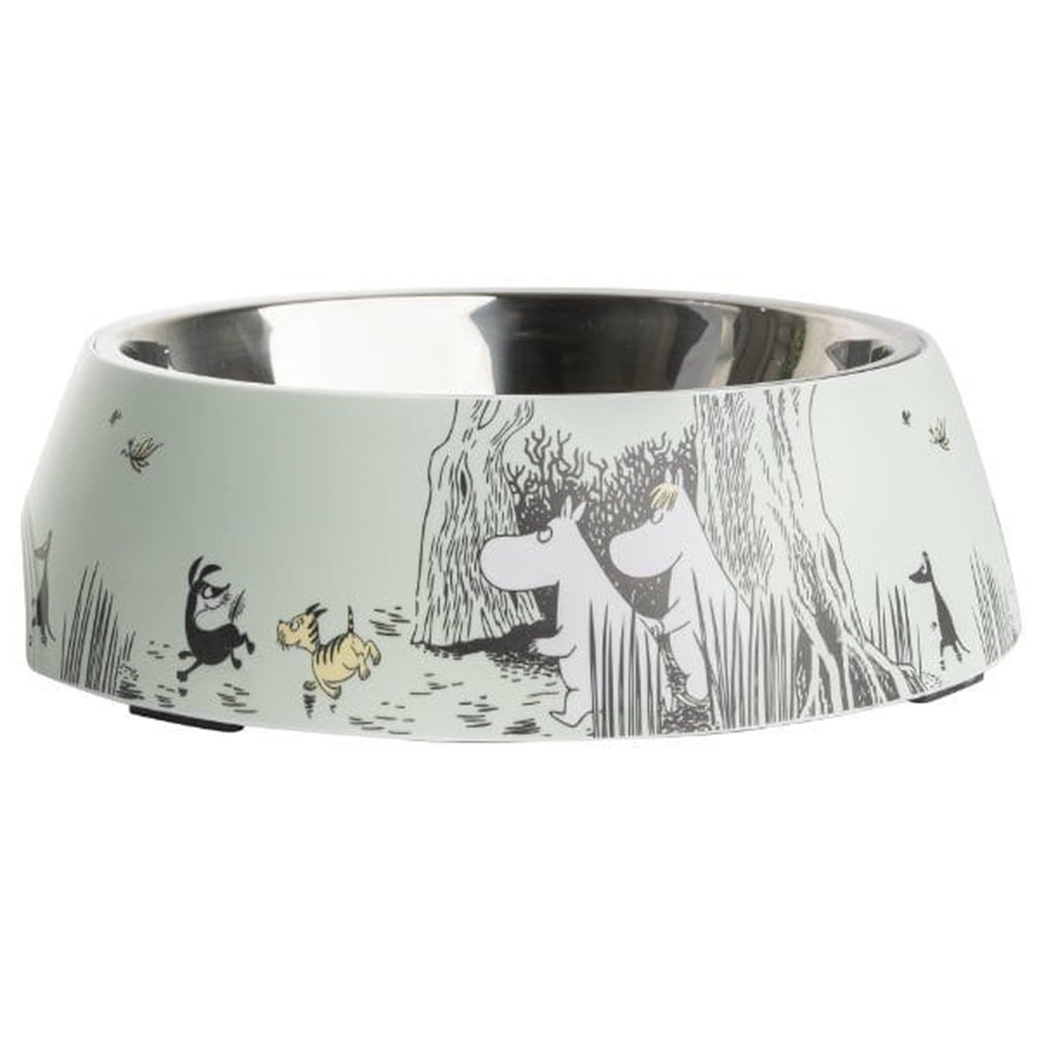 

Muurla Moomin Pet Food x MRA150004 Bowl, XL, Green, Approx. 260mm 80mm, зелёный