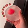 Strawberry Malt Sugar Plastic Shape Play Toy Squeeze Toy for Relaxation and Venting Emotions with Slow Rebound Feature