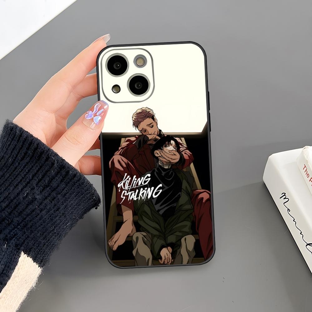 Anime Kill Stalker Phone Case For Iphone 16 Plus 15 14 Pro Max 13 Mini 11 12 Xr X Xs 6 7 8 SE Plus Back Cover
