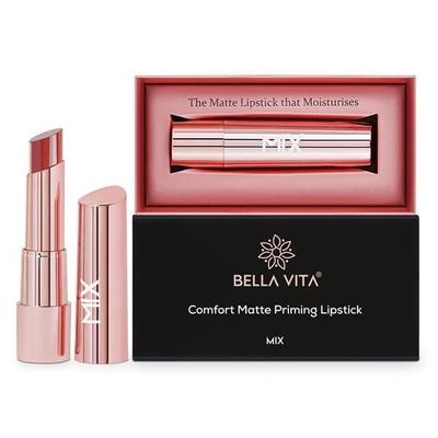 Matte Lipstick Primer: Shade Red-orange (3.5 G), Comfort Matte Priming Lipstick Master Chef Rust Burst,