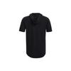 Under Armour Johnson Series American Vintage Bull Head Print Casual Sports Hooded Short Sleeve T-Shirt Men T-Shirt Black 1361719-001