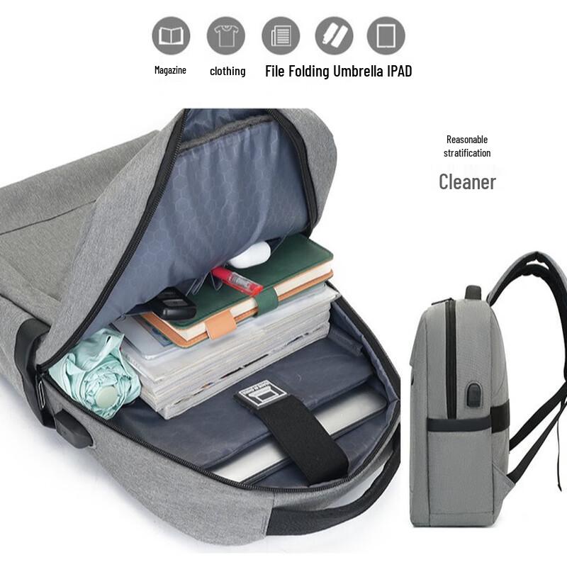 Li Shen Men's Business Laptop Backpack