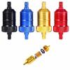 8mm Car Petrol Diesel Inline Aluminum Zinc Zinc Alloy Motorcycle Gasoline Filter  Motorcycle Accessories