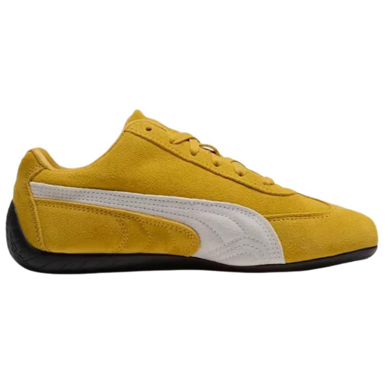 PUMA Speedcat Abrasion Resistant Abrasion Resistant Low top Casual Shoes Women's Yellow 400986-06