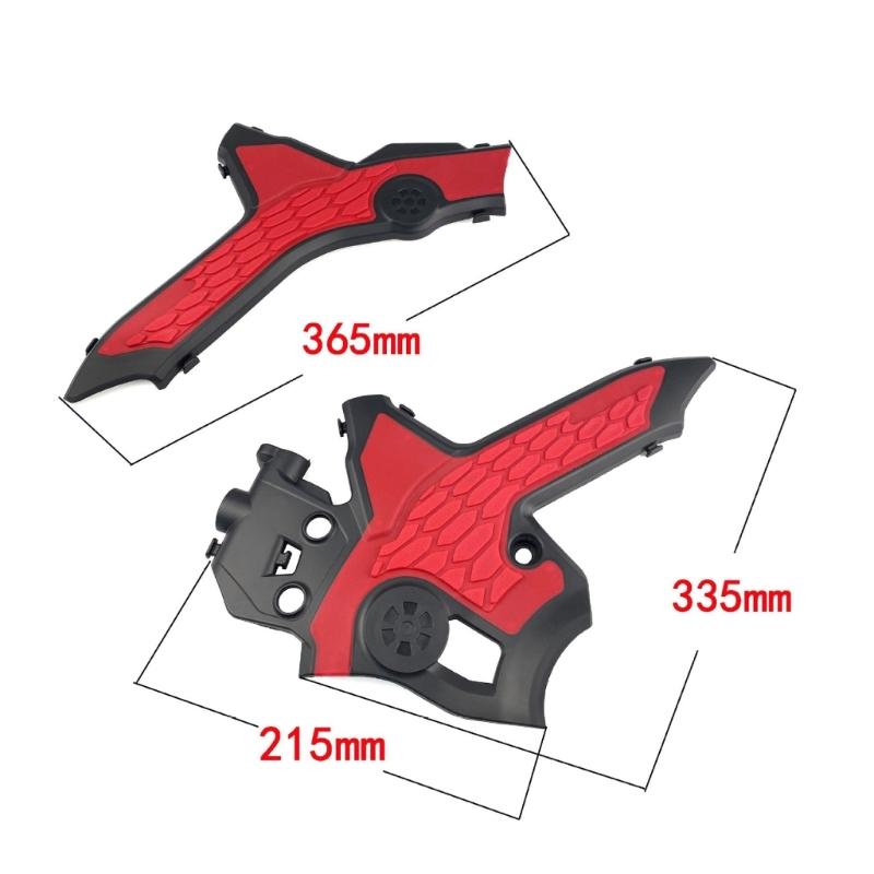 Scratch Proof Frame Guard Cover Protectors Shield For CRF300L CRF300R Dirt Bike Motorcycle Improves Riding Safety