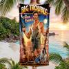 Big Trouble Little China Fashion Beach Towel: Ideal for Summer Adventures Soft, absorbent and quick drying suitable for swimming and bathing