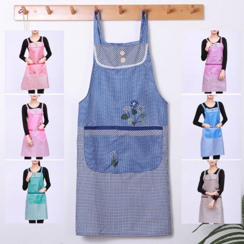 Multipurpose apron for cafe, beauty salon, restaurant Red